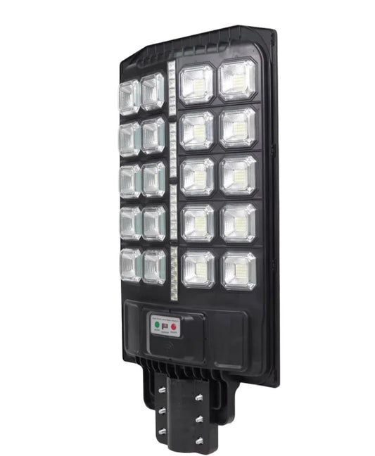 Faro Stradale Lampione Led 1200W con Pannello Solare Impermeabili e telecomando