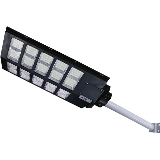 FARO LAMPIONE LED 1000W CON PANNELLO SOLARE E TELECOMANDO IMPERMEABILE