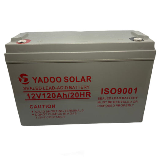 BATTERIA ACCUMULATORE ENERGIA SOLARE 120AH 12V ENERGIA SOLARE AL PIOMBO